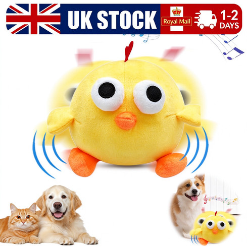 Active moving pet plush - moving,